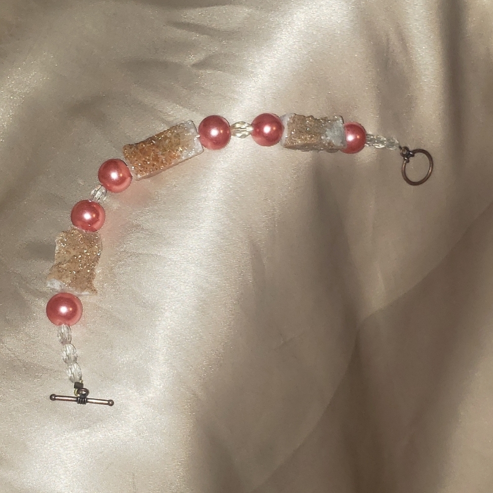 Druzy bracelet